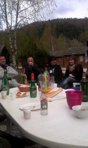 L'apéritif au gite
